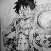 Speed Drawing Anime - Monkey D. Luffy (One Piece serapportantà Dessin Animé De One Piece