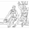 Sport Basketball - Sport Coloring Pages For Kids To Print pour Basket A Colorier