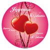 Sticker Joyeuse St Valentin Rond Pour Fêter La Fête Des tout Les Plus Belles Images De Saint Valentin