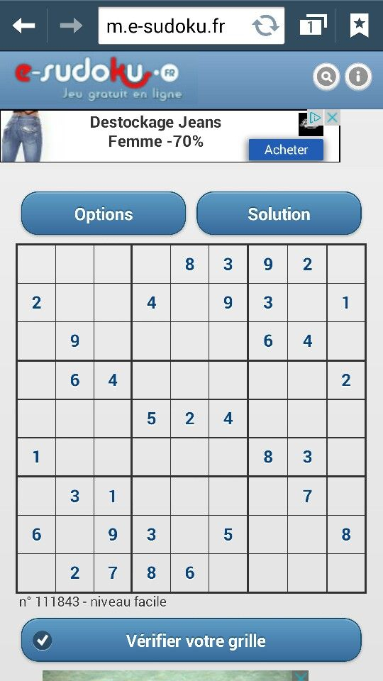 Sudoku | Jeux Gratuit, Jeux Gratuit En Ligne, Table Enfant à Sudoku Gratuit En Ligne Facile