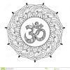Symbole Tiré Par La Main D'Ohm, Signe De Chant Religieux intérieur Signes Indiens