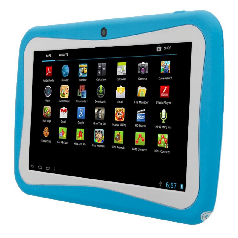 Tablette Tactile Enfant Yokid Quad Core 7 Pouces Android 5 à Tablette Educative 3 Ans