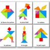 Tangram De Noël : 14 Modèles À Imprimer - Tangram De Noël pour Tangram Modèles Et Solutions