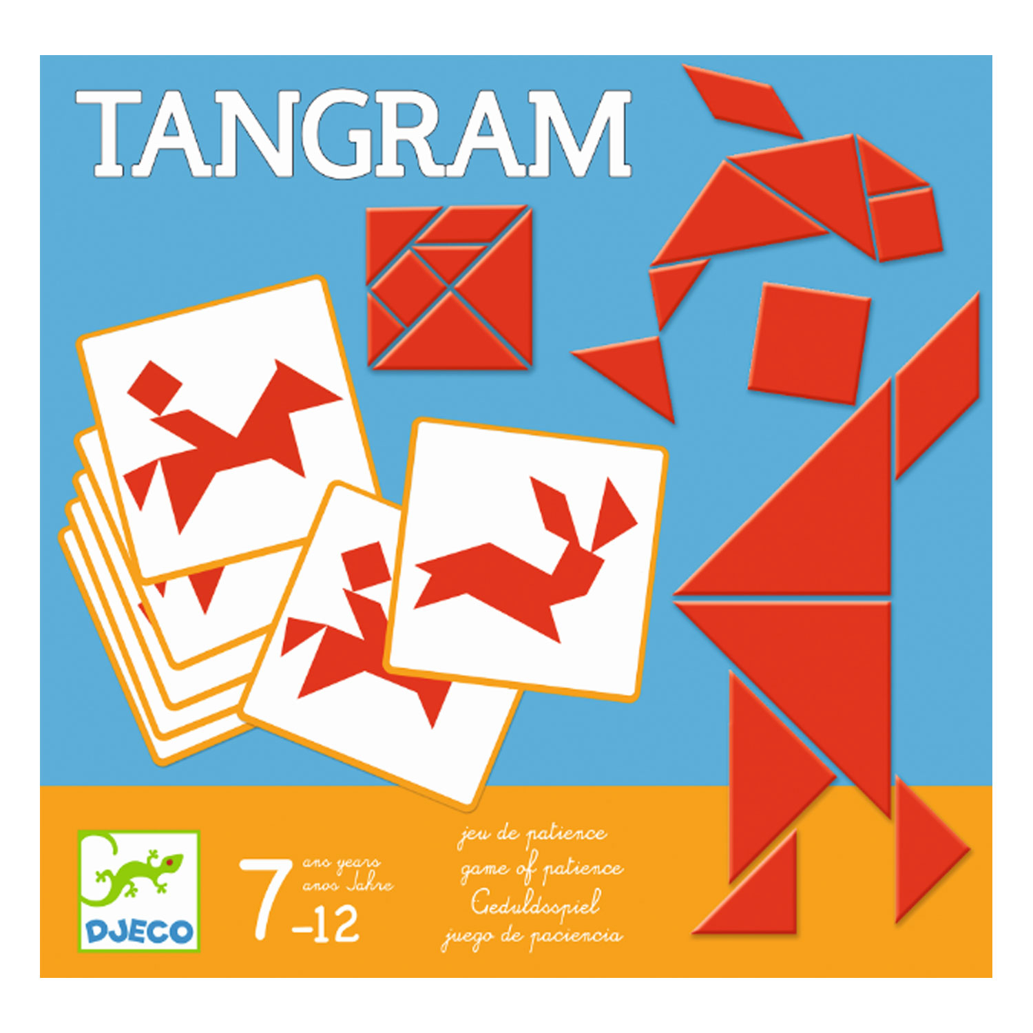 Tangram - Jeux Et Jouets Djeco - Avenue Des Jeux intérieur Tangram Enfant