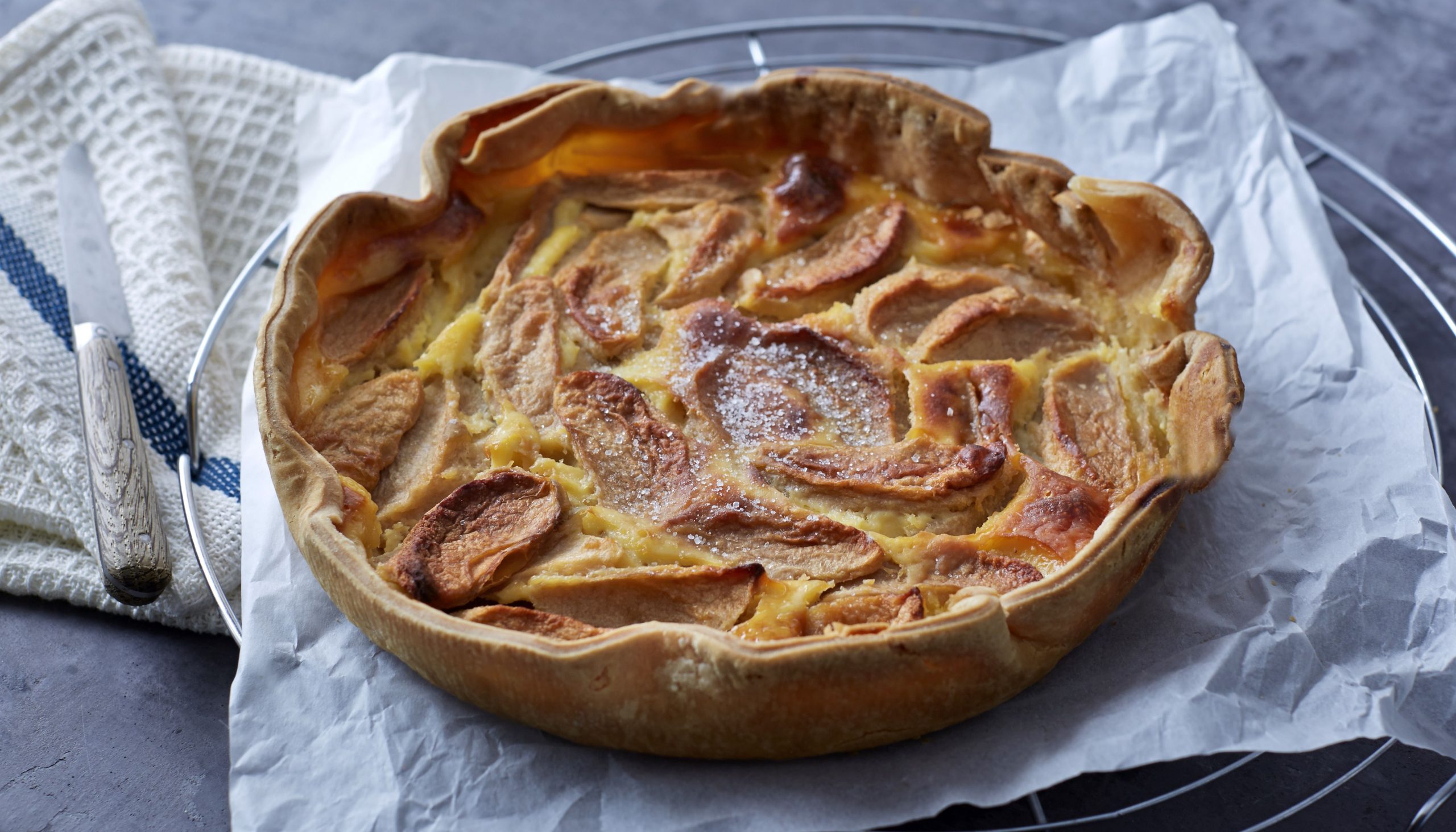 Tarte Aux Pommes Normande | Tarte Aux Pommes Normande dedans Tarte Au Potiron Sucrée Jean Pierre Coffe