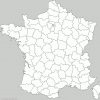 Télécharger Carte De France Vierge Département Pdf | Carte tout Carte France Vierge Villes