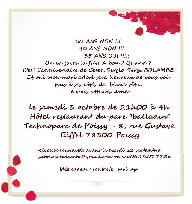 Texte D&amp;#039;Invitation Anniversaire 50 Ans Gratuite tout Carte Invitation Pour 50 Ans De Mariage
