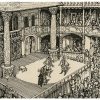 The Globe, Theatre De Shakespeare À Londres Comme À L encequiconcerne Dessin Theatre