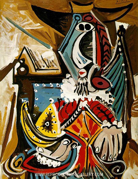 The Man With The Golden Helmet 1969 Painting By Pablo Picasso dedans Pablo Picasso Oeuvres Connues