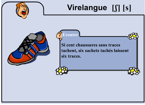Tics En Fle: Prononciation : Virelangues ( Audio, À Lire pour Virelangues Français