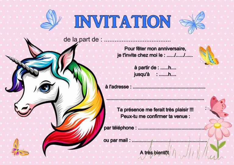 Title Avec Images Invitation Anniversaire tout Carte Invitation À Imprimer Gratuite