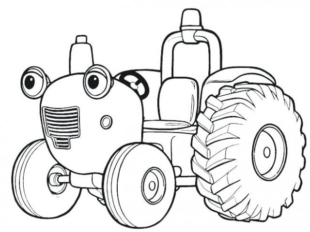Tracteur A Imprimer Coloriage Coloriage De Tracteur Tom pour Coloriage Tracteur Tom À Imprimer
