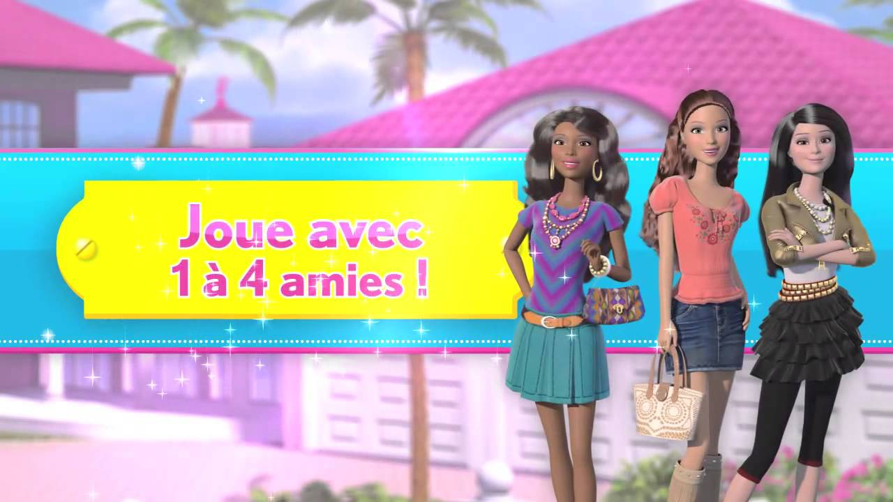 Trailer Jeu Barbie Dreamhouse Party | Barbie Français serapportantà Barbie Life In The Dreamhouse Francais