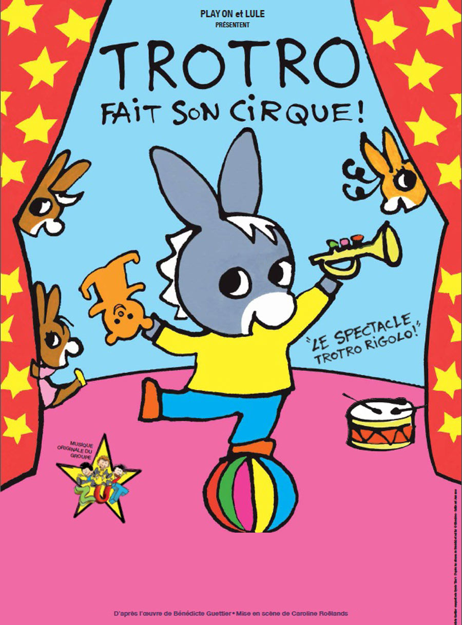 Trotro Fait Son Cirque - Récréatiloups Côtes D&amp;#039;Armor dedans Dessin Animé De Trotro En Francais Gratuit