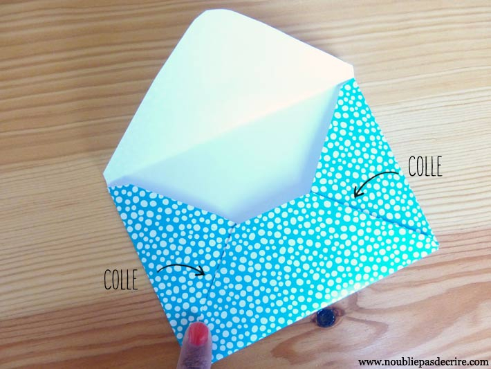 Tuto Enveloppes Home-Made En Papier À Motifs, Ou Récup à Comment Fabriquer Une Enveloppe En Papier