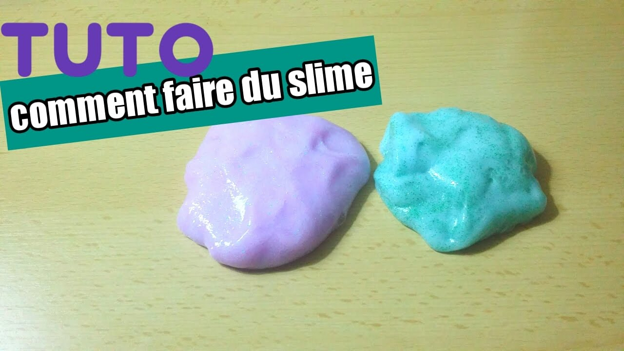 Tuto 💚 Slime 💚 Avec De La Colle Transparente Et Mousse À concernant Comment Faire Du Slime Avec De La Colle Cleopatre