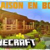 Tuto Minecraft - Comment Faire Une Belle Maison En Bois destiné Expérience Simple A Faire A La Maison