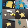 Tuto : Une Guirlande Étoiles En Papier Diy Facile intérieur Comment Faire Une Étoile Ninja En Papier