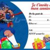 Tyson De Beyblade | Carte Invitation Anniversaire dedans Animation Anniversaire Enfant 9 Ans