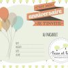 Un Anniversaire Au Parc Hisse Et Ho! Original Et Inoubliable concernant Carton D Invitation Anniversaire Enfant