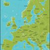 Une Carte De L'Europe Avec Tous Les Noms De Pays, Et Les avec Carte De L Europe Avec Capitales