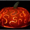 Une Citrouille D'Halloween Contemporaine - L'Arrière destiné Jeux D Halloween Qui Fait Peur