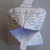 Une Marionnette Sorcière Avec Une Cocotte En Papier - L tout Comment Plier Une Cocotte En Papier