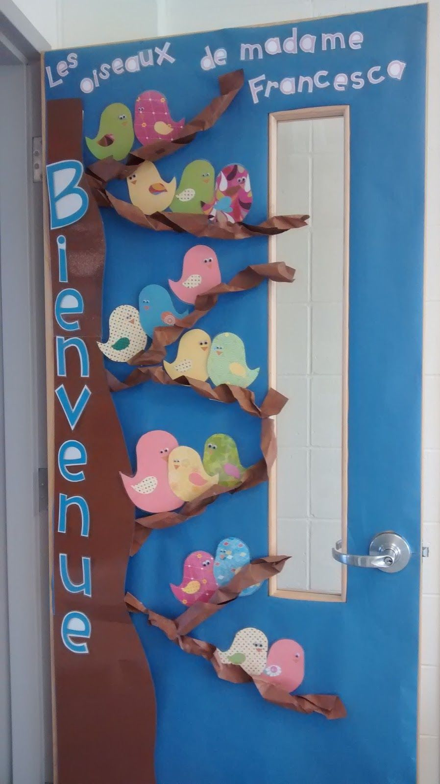 Une Petite Visite De Notre Nid! | Décoration Classe concernant Decoration Porte De Classe Maternelle