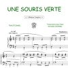 Une Souris Verte (Comptine) - Piano, Voix, Accords destiné Chanson De Une Souris Verte