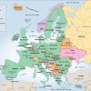 Union Européenne 2016 Archives - Voyages - Cartes intérieur Carte Europe Capitales Et Pays