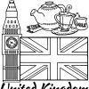 United Kingdom Flags - Free Coloring Pages avec Drapeau Anglais À Colorier Et A Imprimer