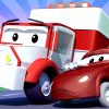 Vidéos D'Ambulance Pour Enfants - Bébé Jerry La Voiture De destiné Dessin Animé Voiture De Course En Francais
