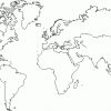 World Map Without Country Borders - Google Search | Carte serapportantà Carte Du Monde Vierge À Remplir En Ligne
