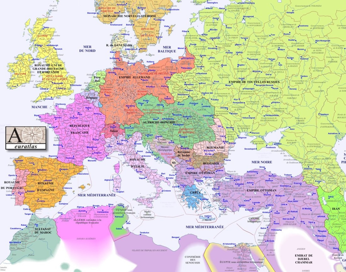 Www.mappi : Maps Of Continent : Europe tout Carte D Europe À Imprimer