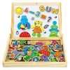Yixin Puzzle Enfant 3 Ans Jouet En Bois Magnétique Jeux tout Jeux Pour Garcon De 3 Ans