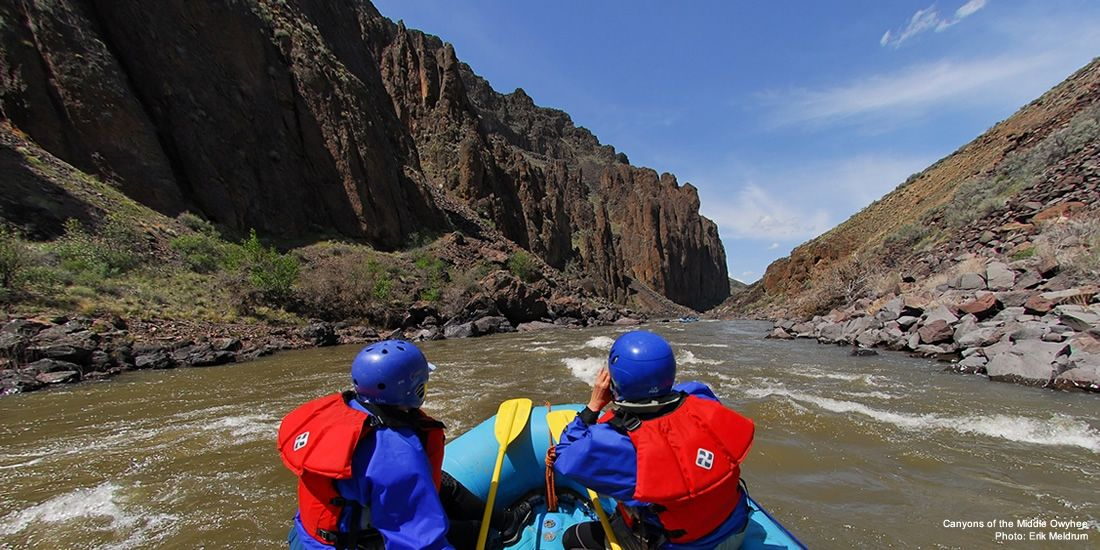 02-Owyhee-River-Rafting-Middle-Canyons. Http://Www à Rafting The Owyhee River At Flood Stage