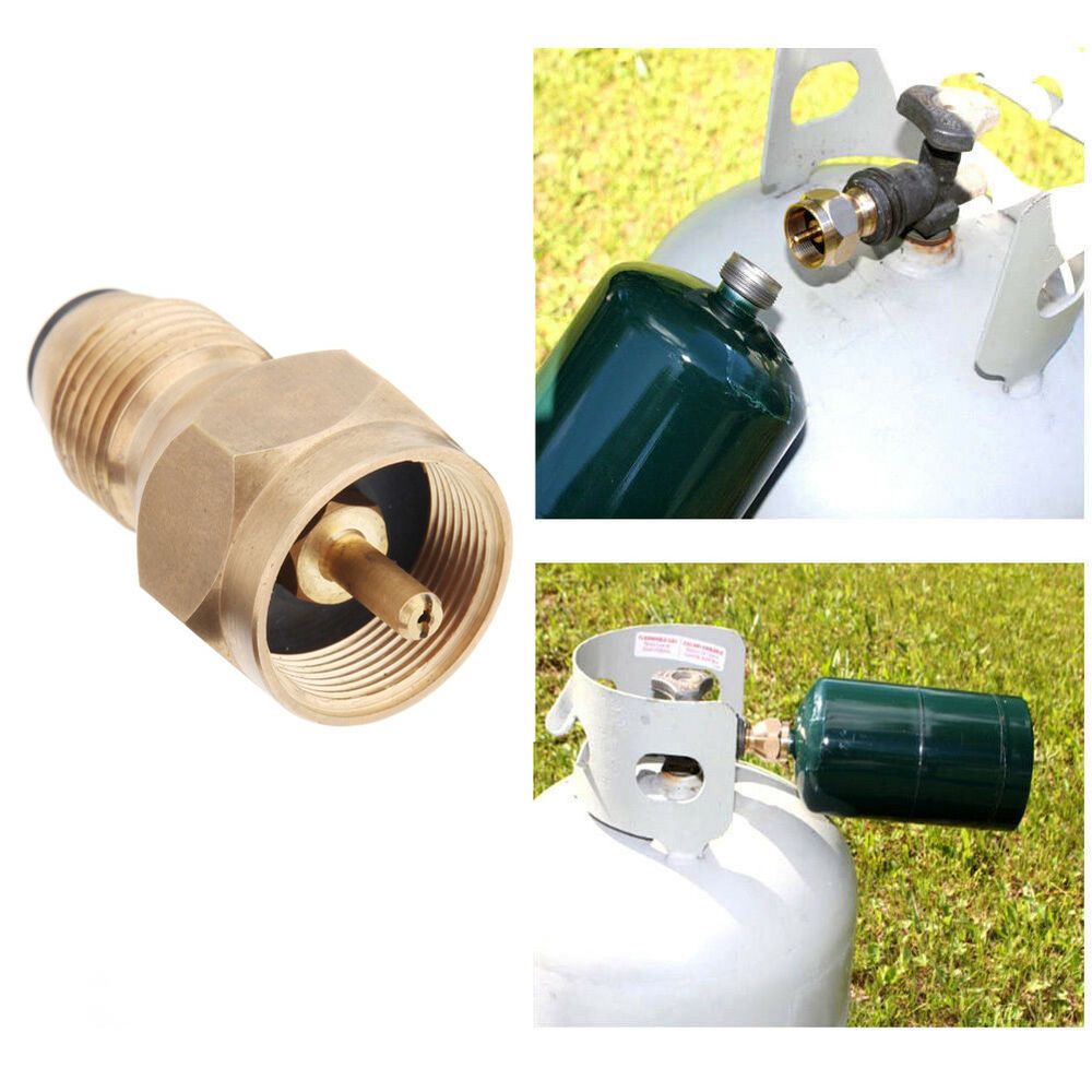 1 Lb Propane Tank Refill Adaptor Cylinder Thread Soft Nose destiné 1Lb Propane Regulator