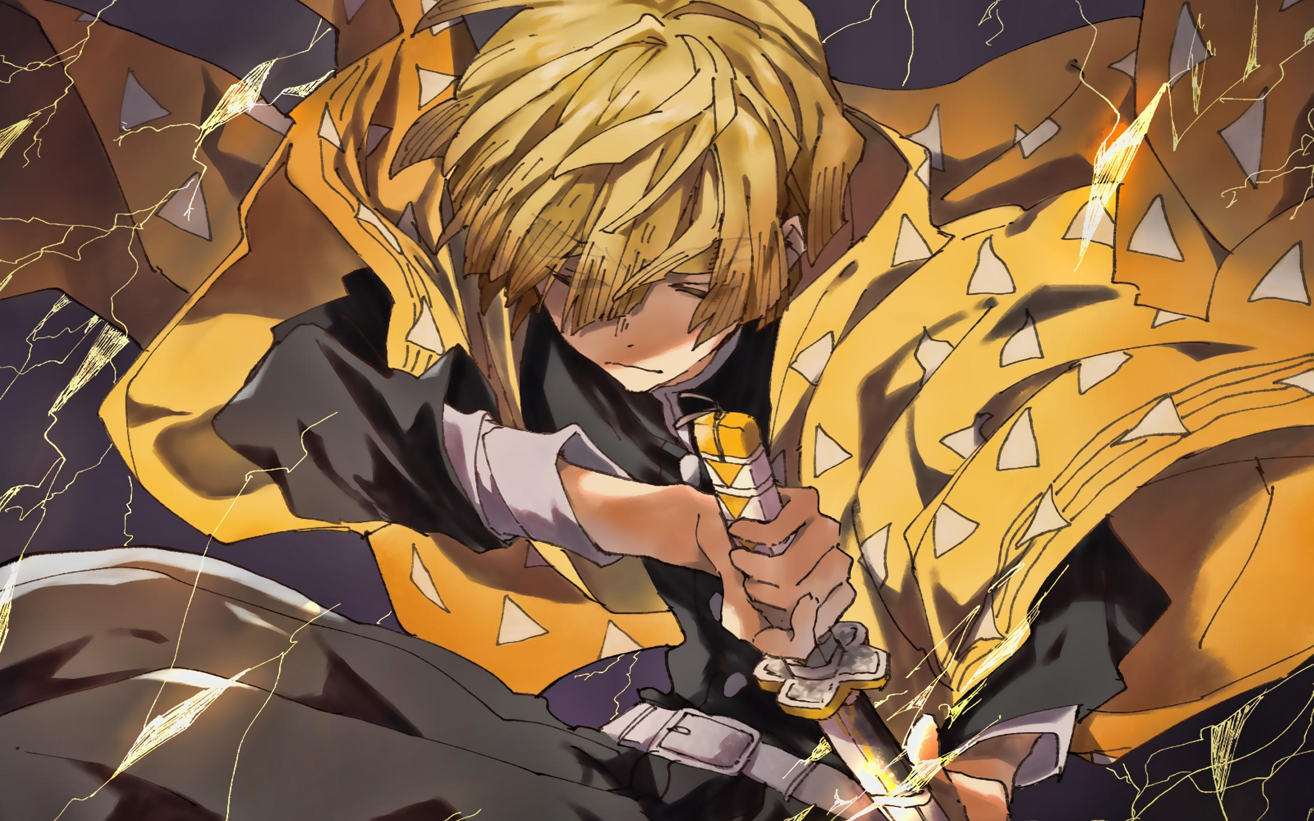 10++ Anime Wallpaper Demon Slayer Zenitsu avec Zenitsu Wallpaper