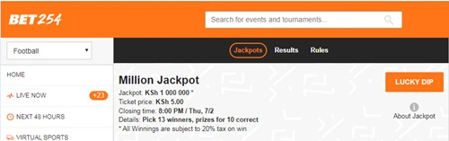 13 Bet254 Jackpot Prediction Tips Today From Bettingscape concernant Jackpot Prediction