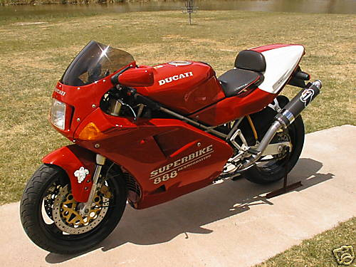 1993 Ducati 888 Spo For Sale: Beautiful In Lubbock - Dan dedans (888)-908-7930