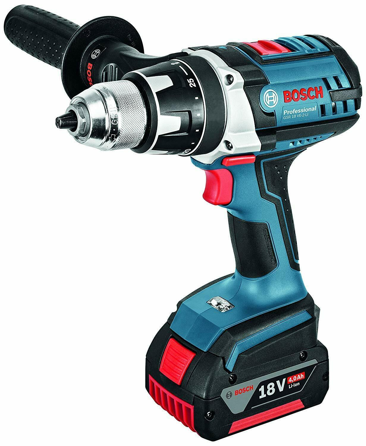 2020 Bosch Gsr18Ve 2Li Professional Cordless Drill Driver encequiconcerne Bosch Drill