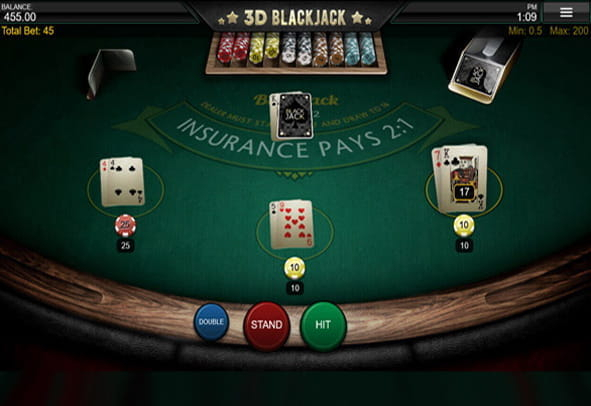 3D Blackjack Online Review - Play For Free Or Real Money! tout Blackjack Tutorial