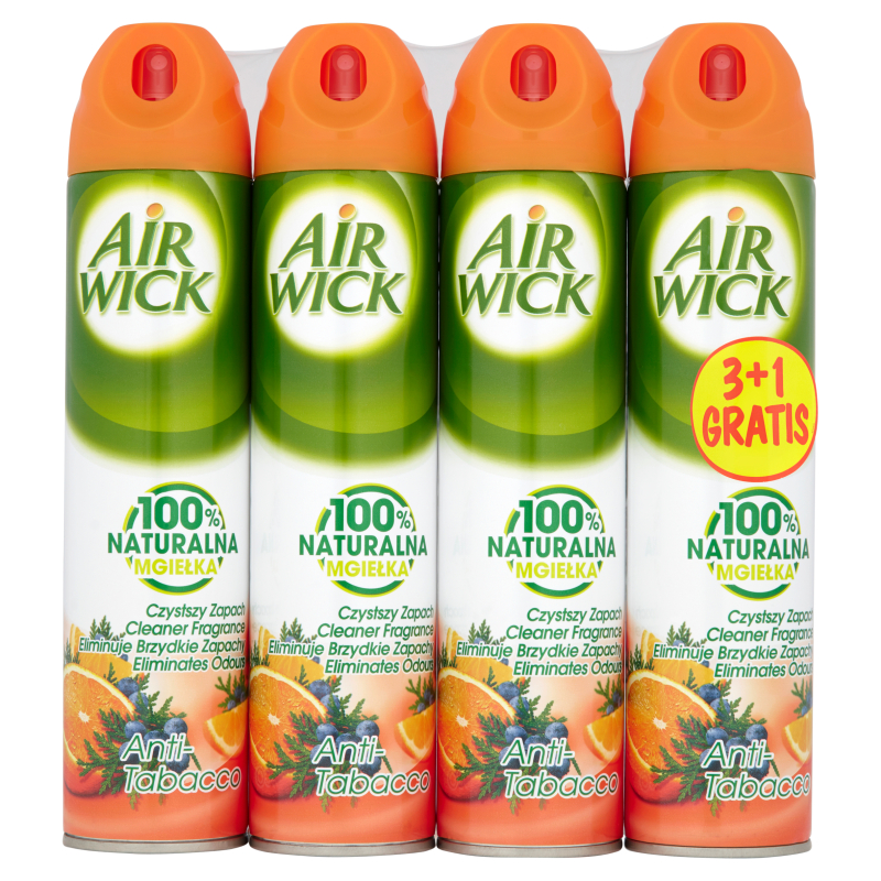 Air Wick 100% Natural Haze Air Freshener Anti-Tabacco 240 concernant Air Wick