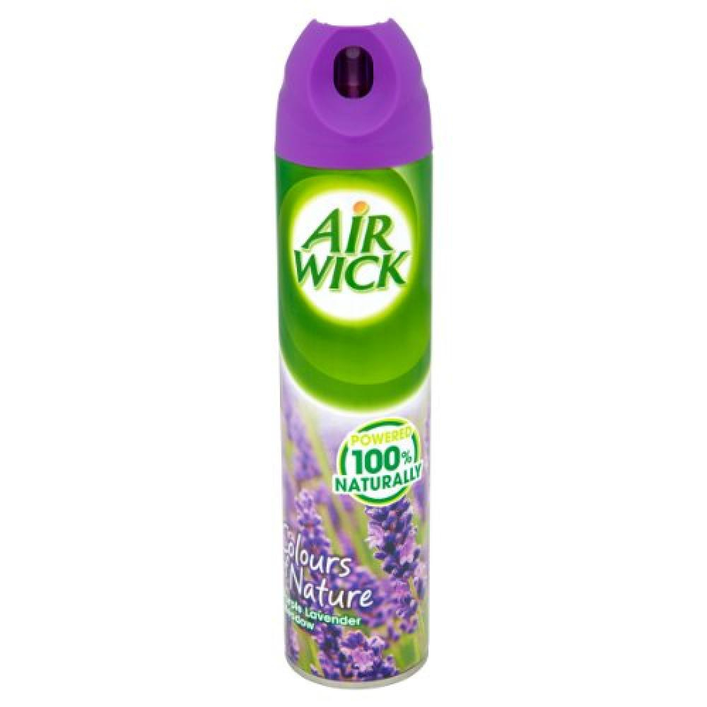 Air Wick Air Freshener Spray Colours Of Nature Purple dedans Air Wick