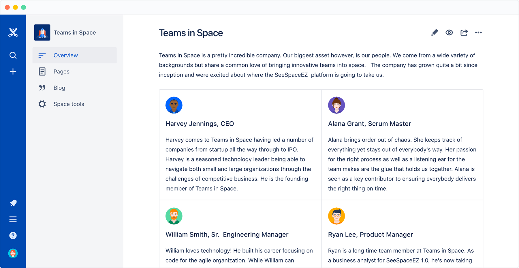 Atlassian Confluence Dashboard | Comparecamp tout Confluence Atlassian