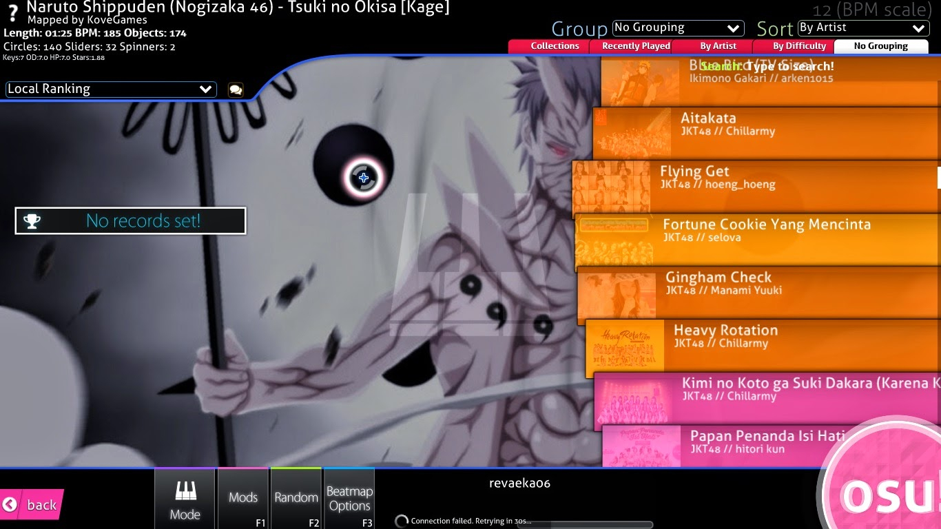 Beatmap Osu! Jkt48 - Mlg48 Fans Club encequiconcerne Osu Beatmaps