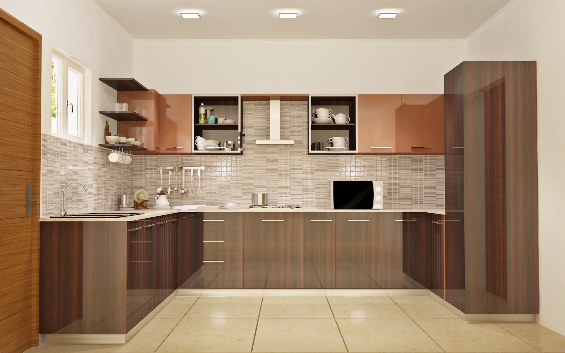 Best Modular Kitchen Designs In Bangalore | Customised à Simple Modular Kitchen Price