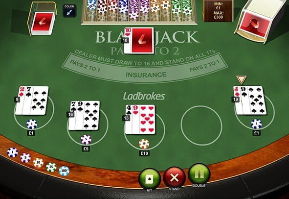 Blackjack Peek By Playtech - Online Game Review &amp; Free Play avec Blackjack Tutorial