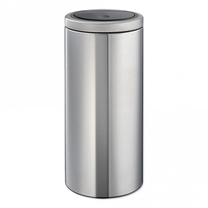 Brabantia Bin 30 Litre Touch Lid, Matt Steel - Small intérieur Brabantia Bin