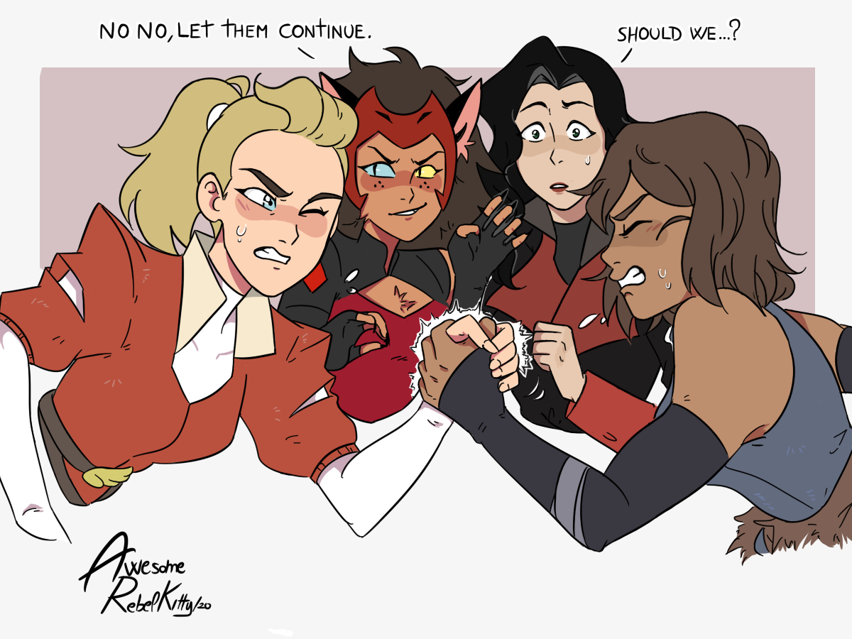 Catradora &amp;amp; Korrasami Crossover : Princessesofpower avec Catradora